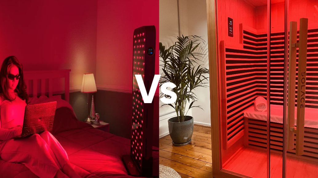 Red Light Therapy vs Infrared Sauna
