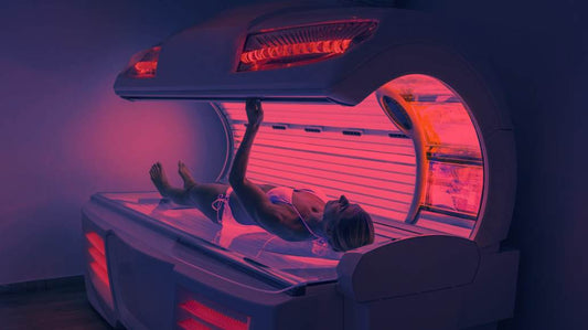 Red Light Therapy at a tanning Salon