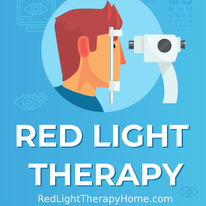 Eye conditions treated by red light therapy