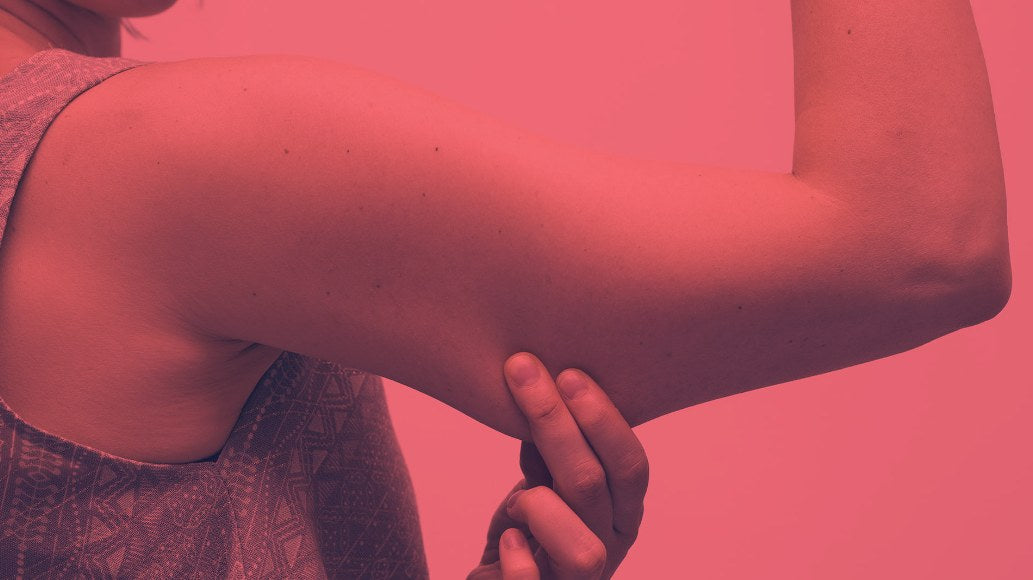 Red light therapy for saggy arms